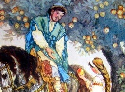 Дедова дочка и золотая яблонька – украинская аудиосказка