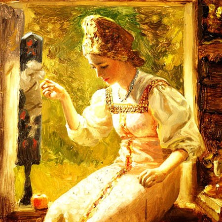 Дуня-тонкопряха – русская народная песня