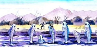 Как на свете появились летающие рыбы – азиатская аудиосказка