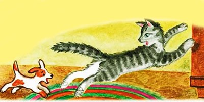 Как поссорились кошка с собакой – Пришвин М.М. (аудиоверсия)