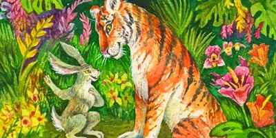 Любопытный зайчонок» – Аннa Деус