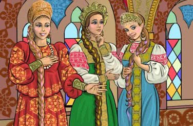 О трёх царских дочерях – русская народная аудиосказка