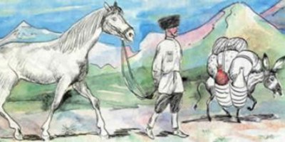 Осел и лошадь – аудио басня Толстого