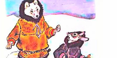 Песец и заяц – ненецкая аудиосказка