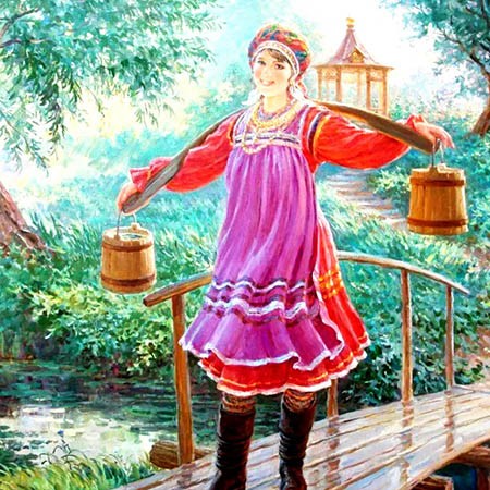 Пошла млада за водой – русская народная песня
