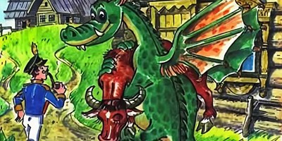 Про глупого змея и умного солдата – русская народная аудиосказка