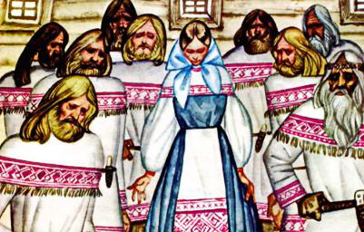 Сестрица и девять братьев (аудиоверсия) – финская аудиосказка