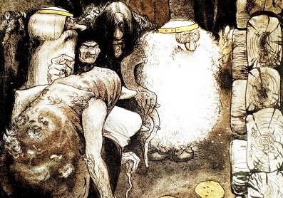 Сказка о четырех больших троллях и маленьком вилле-пастухе (аудиоверсия)