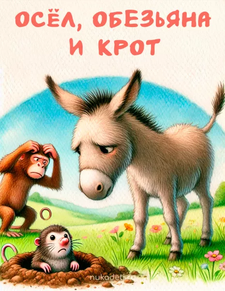 Осел, Обезьяна и Крот