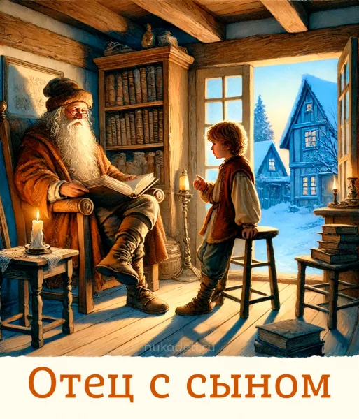 Отец с сыном