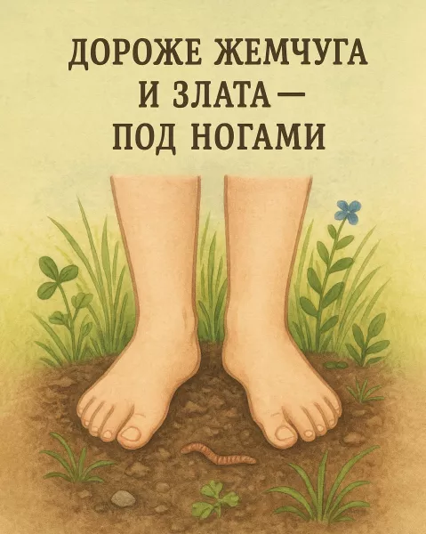 Дороже жемчуга и злата – под ногами