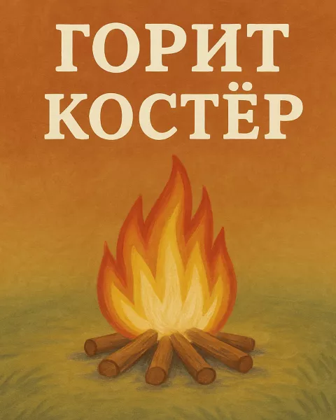 Горит костёр