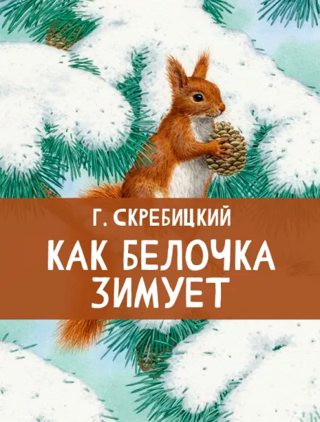 Как белочка зимует