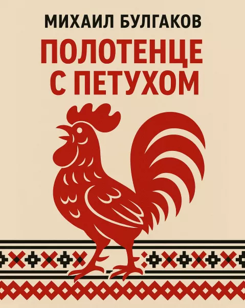 Полотенце с петухом