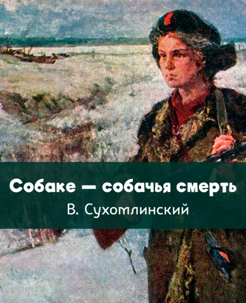 Собаке — собачья смерть