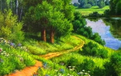 Бежит тропинка с бугорка…