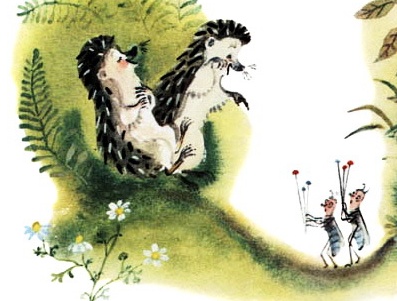 Ежики смеются