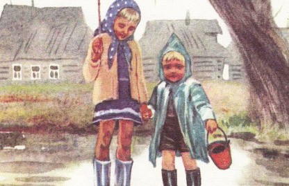 Научу обуваться и братца