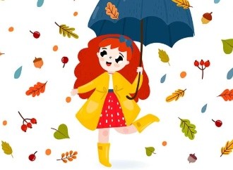 Стихи про осень для детей 1-2-3 лет