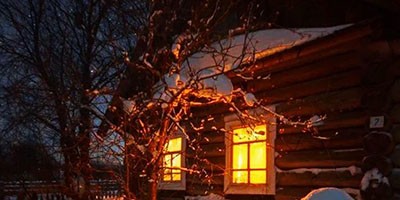 Вечер, как сажа