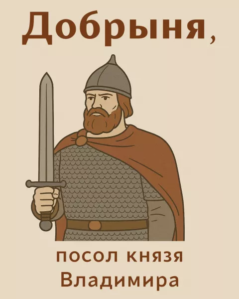 Добрыня, посол князя Владимира