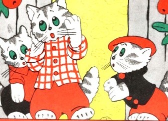 Как трое котят к бабушке в гости ходили